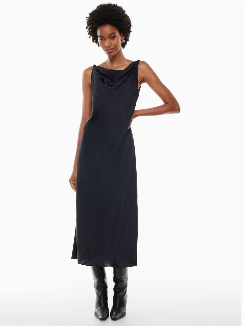 Aritizia | Wilfred Goddess Satin Dress